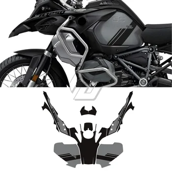 skirta BMW R1200GS R1250GS Adventure Triple Black 2014-2022 motociklų pilno grafinio lipduko rinkiniui
