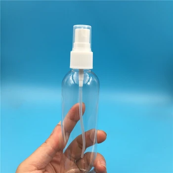 10PCS 30ML Kvepalų purškimo buteliukas mini rūko mašina skaidrus plastikinis PET butelis balta purškimo galvutė didmeninis ir mažmeninis skystis