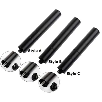 Pool Cue Extender Billiards Pool Cue Extension Compact Cue End Lengthener Tools Cue Pole Extender for Billiard Cues
