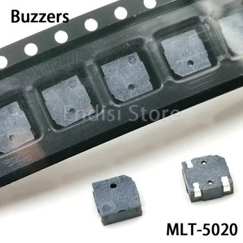 MLT-5020 5x5x2mm SMD mažo dydžio SMD pasyvusis garsinis signalas 5020 3V 3.3V elektromagnetinis tipas