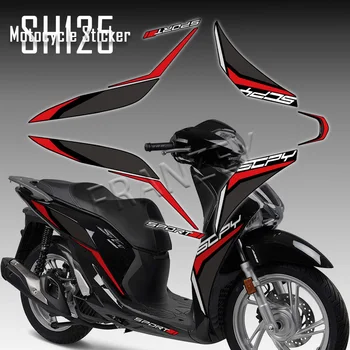 skirta Honda SH125 SH 125 3M motociklo priekinio kėbulo lipdukų rinkinys 