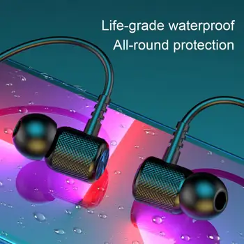 Ant kaklo montuojamos pakabinamos kaklo ausinės Belaidės ausinės Itin ilgos budėjimo režimu Sportinės vandeniui atsparios magnetinės ausinės