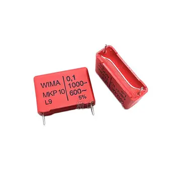 10PCS/Veimaro kondensatorius WIMA 1000V 104 0.1UF 1000V 100nF MKP10 Kaištis Atstumas 22.5